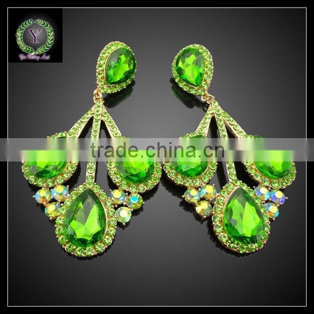 2016 New Arrival handmade crystal Jewelry set which for Wedding jewelry set Match Clothes KHK859