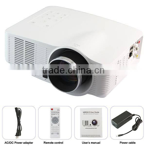 Full HD High Definition Android Supports Portable WIFI Projector