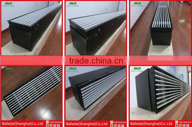 aluminum linear bar grille air diffuser