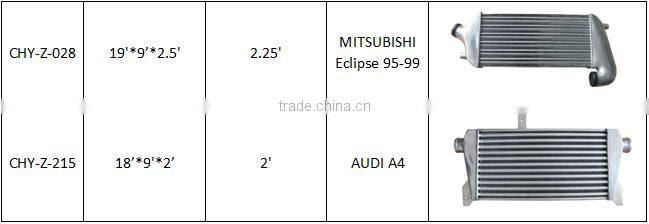 racing car front mount universal Intercooler