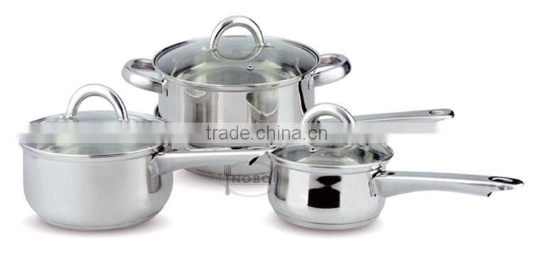 High Quality 201 Stainless Steel Nonstick Cookware Sets