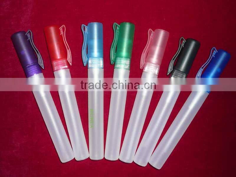 12ml empty perfume bottle plastic perfume pen sprayer bottle liquid soap hand sanitizer