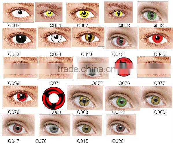 funny eyes cute contact lens case