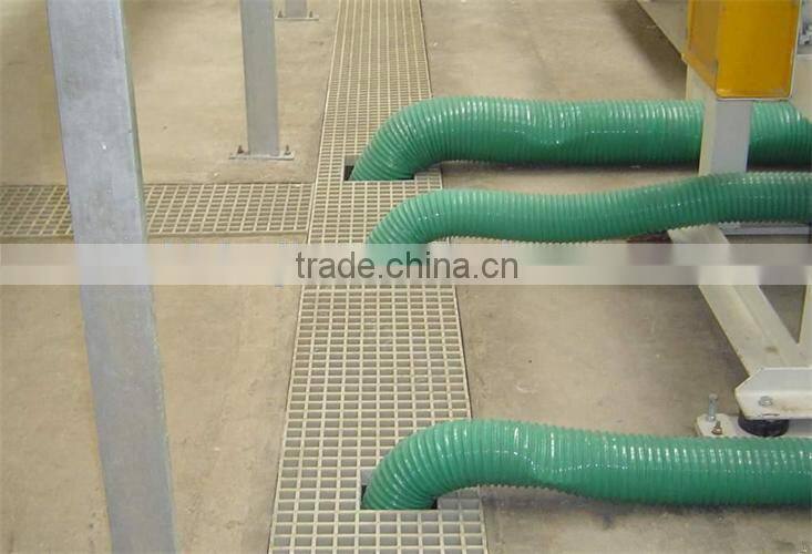 FRP GRP Trench Drain Grating Cover For Drainage System