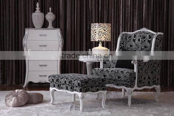 2015 new royal furniture sofa set / French style chaise longue YB16