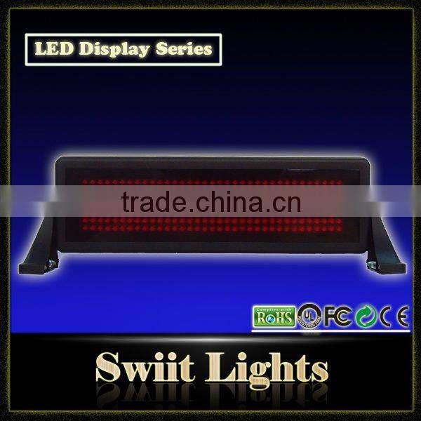 New Arrival! High-Definition Full Color 12v LED Car Moving Message Sign LED <<2-Year Warranty>>