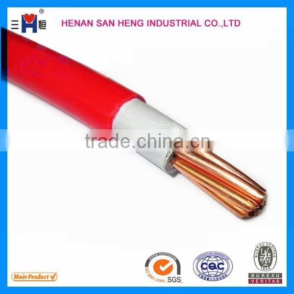 Manufacturers PVC jacket and insualte fire resistant stranded electrical copper wire