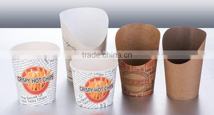 Take away paper chip scoops
