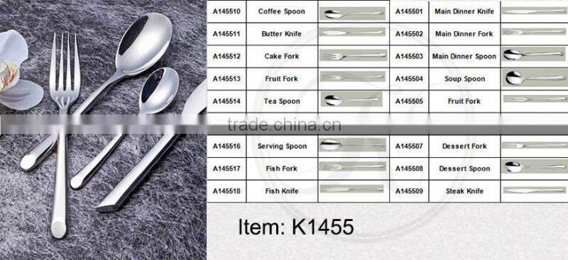 cutlery 18/10, used restaurant dinnerware,european silverware