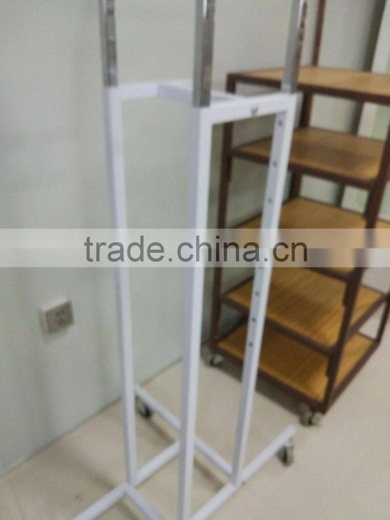 Bedroom Baby Clothes Hanger Display Stand stainless steel For Shop