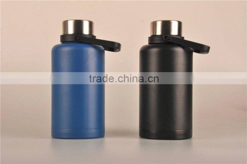 40 oz BPA Free Stainless Steel Powder Coated Double Wall Insulated Beer Growler with Customized Logo