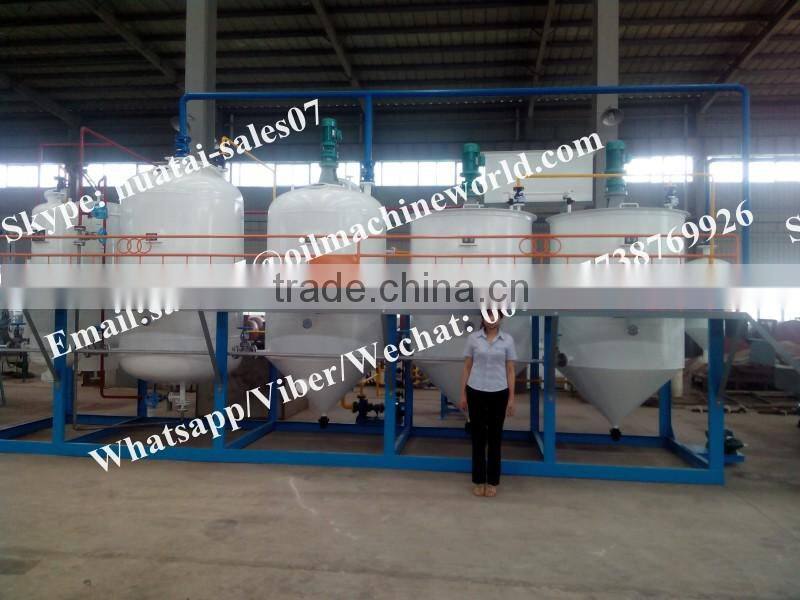 2016 Top Quality and Durable Small Scale Edible Oil Refinery Equipment for Sale