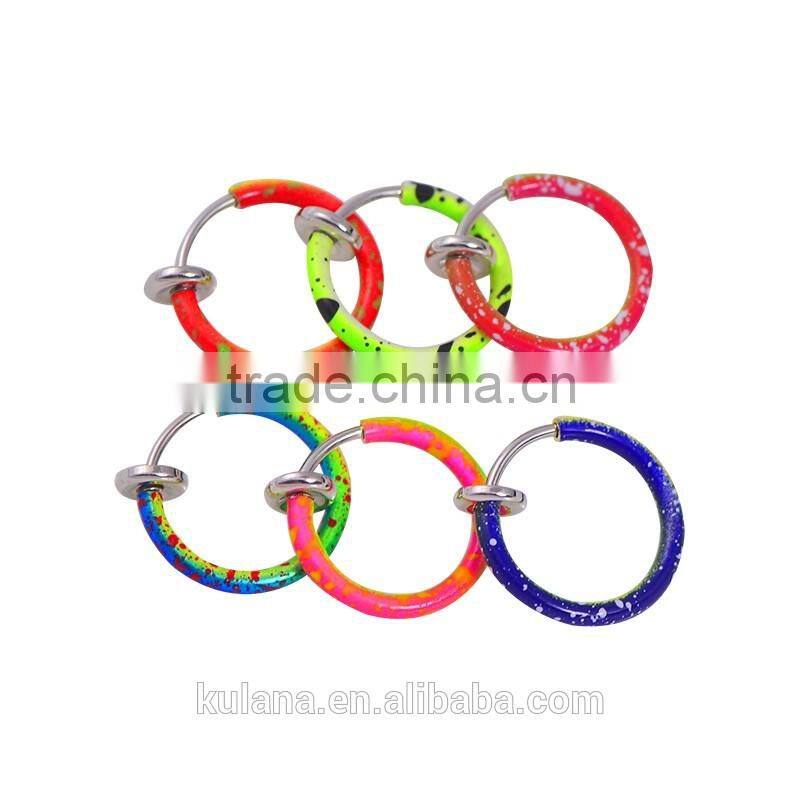 Custom Faux septum piercing india nose ring