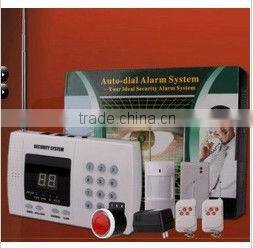 PSTN security alarm & 99 guard zone wireless home alarm system
