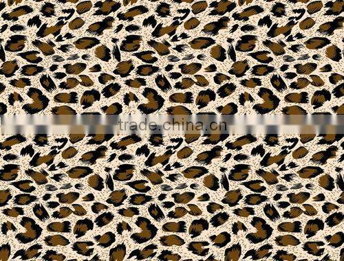 factory price animal print taffeta fabric textile for umbrella