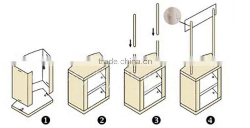 fashion and hot sales advertisement floding promotion table