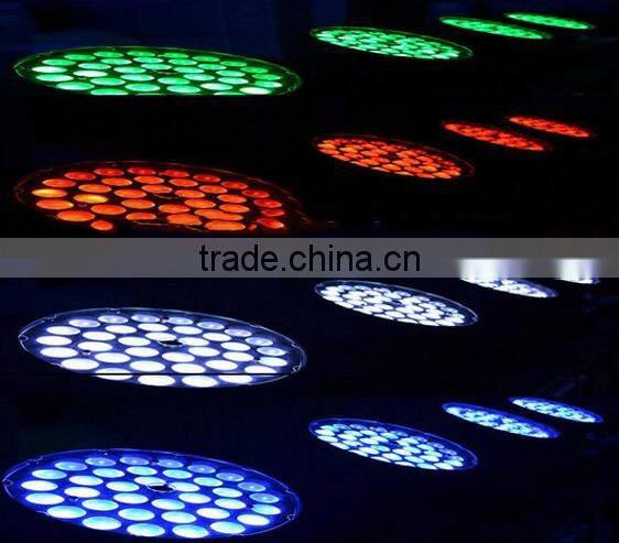 Zoom touch display 36*10w rgbw led moving head stage light