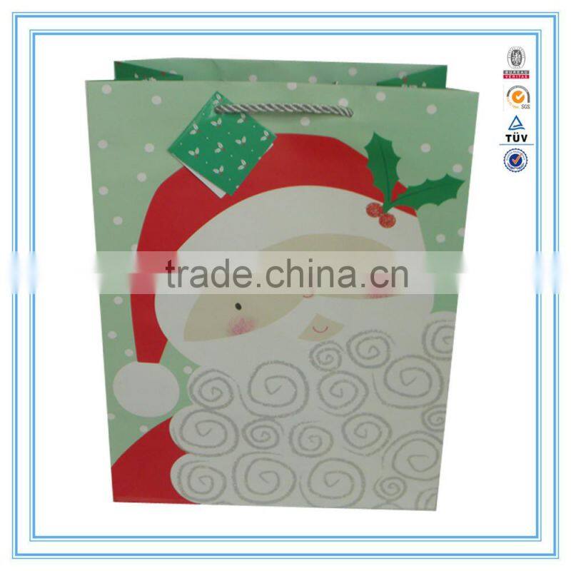 custom Printing Paper Bag,Christmas Paper Bag, gift Paper Bag