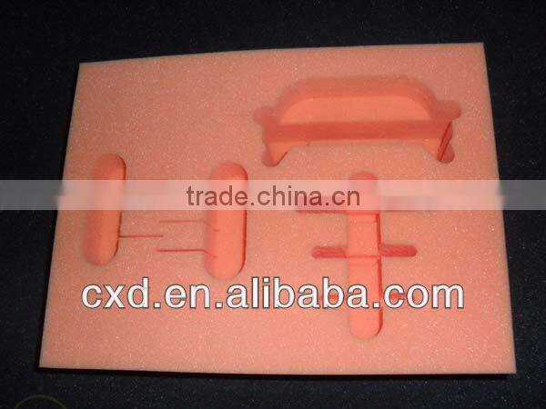 yellow high quality sponge packaging