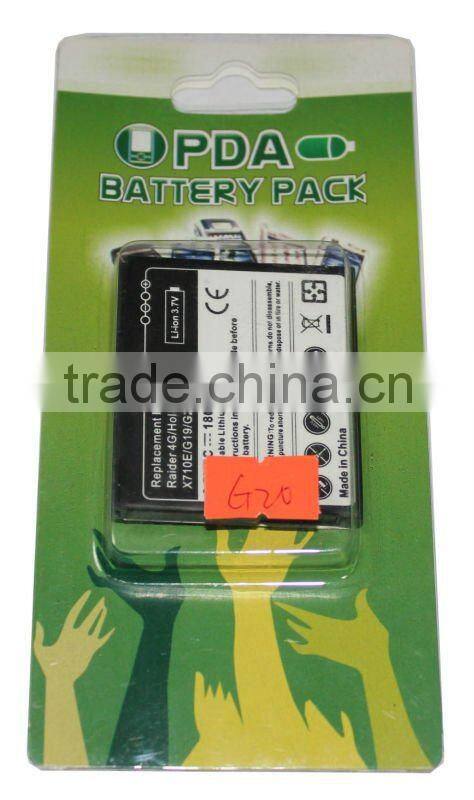 Li-ion mobile phone battery for HTC G20