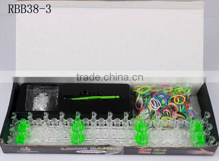 Children Fashion Rainbow DIY Rubber Band Box