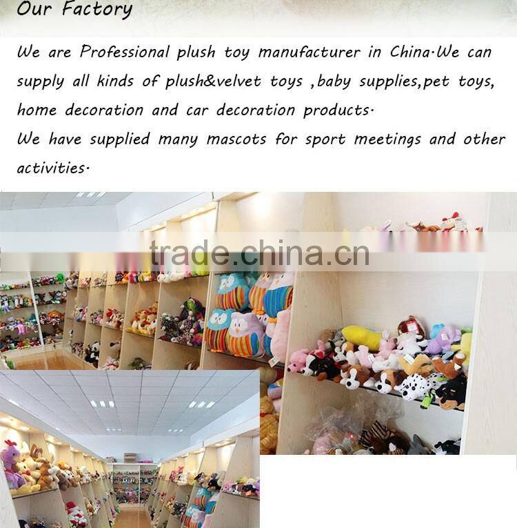 Valentine's mini toys plush animal with heart