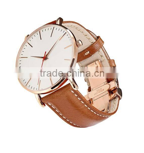 Fashion Men Watches Casual Quartz Movement Leather Strap Wristwatches Top Brand Luxury Watches Relogio Masculino Clock