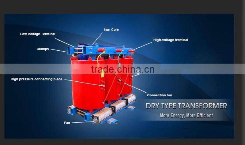 SCB series dry type 50 kva transformer low voltage 400hz three phase