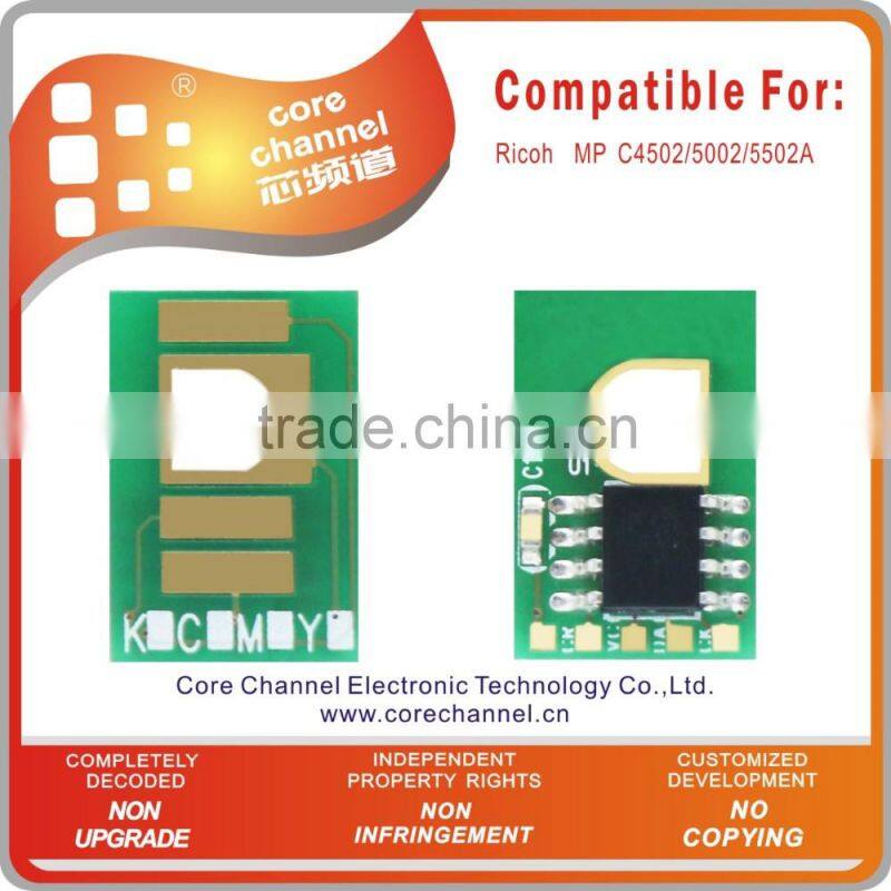 Compatible Toner Cartridge Chip for Ricoh MP C4502 C5002 C5502A MPC4502 MPC5002 MPC5502A 4502 5002 5502A