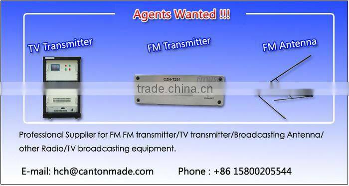 Fmuser 30W 1U Professional FM Exciter Broadcast Transmitter wireless Receiver fm radio low price portable and 1/4 wave GP antenn