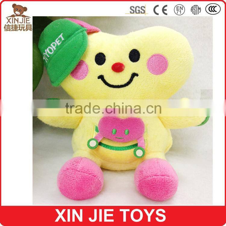 plush fox doll toys animal shape soft dolls with clothing EN71 standard stuffed fox doll toy