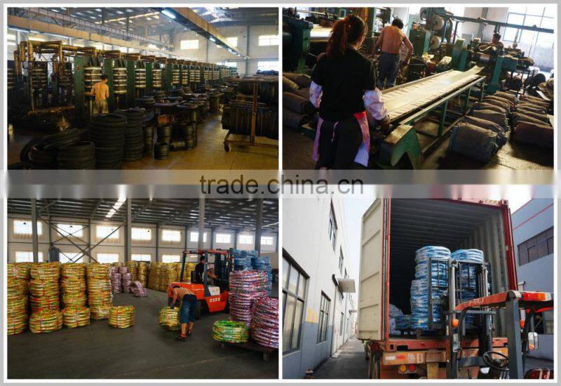 Factory supply cheap motorcycle tyre 80 / 90 - 17 with high quality