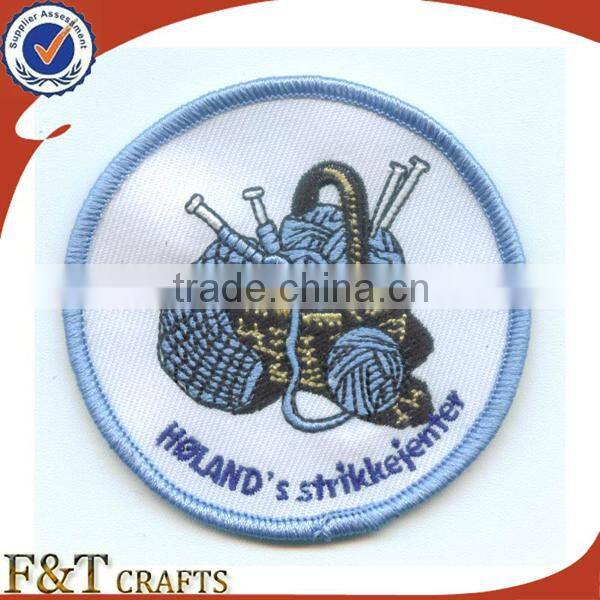 OEM factory cheap wholesale companyfabric logo patch