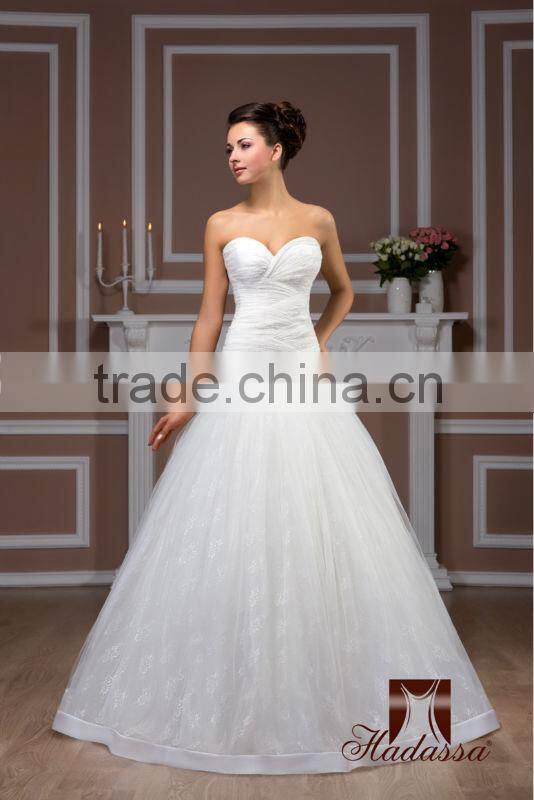 Silhouette wedding dress / Mermaid Wedding Dress / Bridal Gown