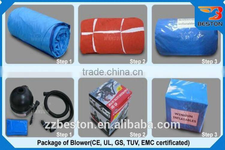 funny inflatable water slide amusement park for kid games