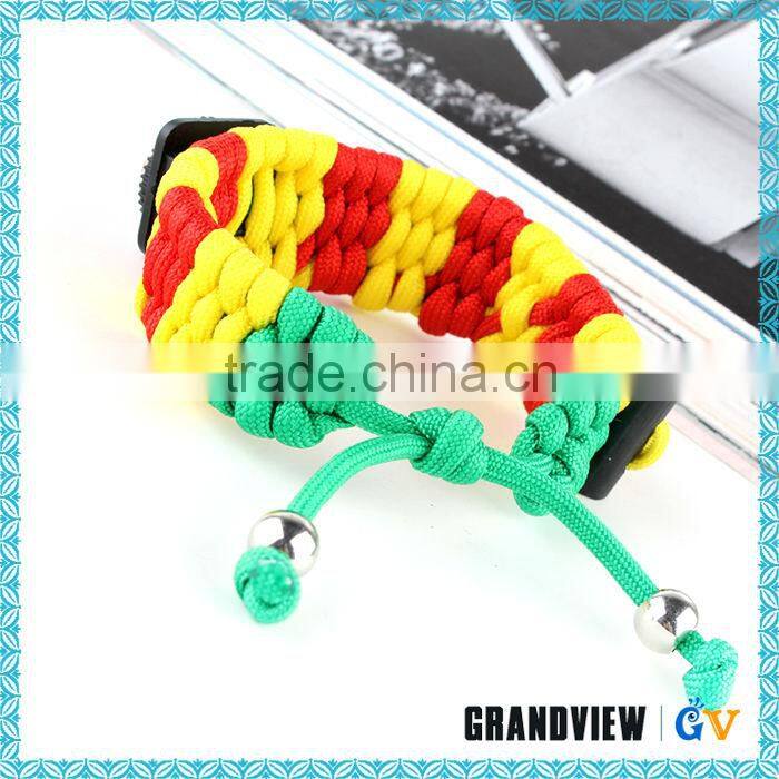 Factory supply attractive price blue survival bracelet