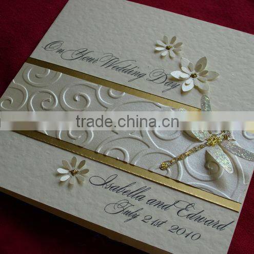Luxury wedding cards