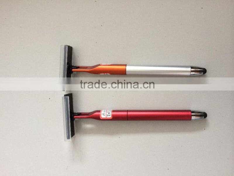 multifunction ballpen with nailer and mirror