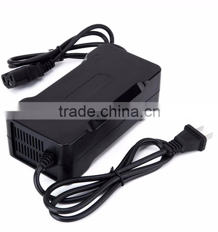 ROHS CE 54.6V 3A 2A Lithium Battery Charger Electric Scooter Car 48V Batteries