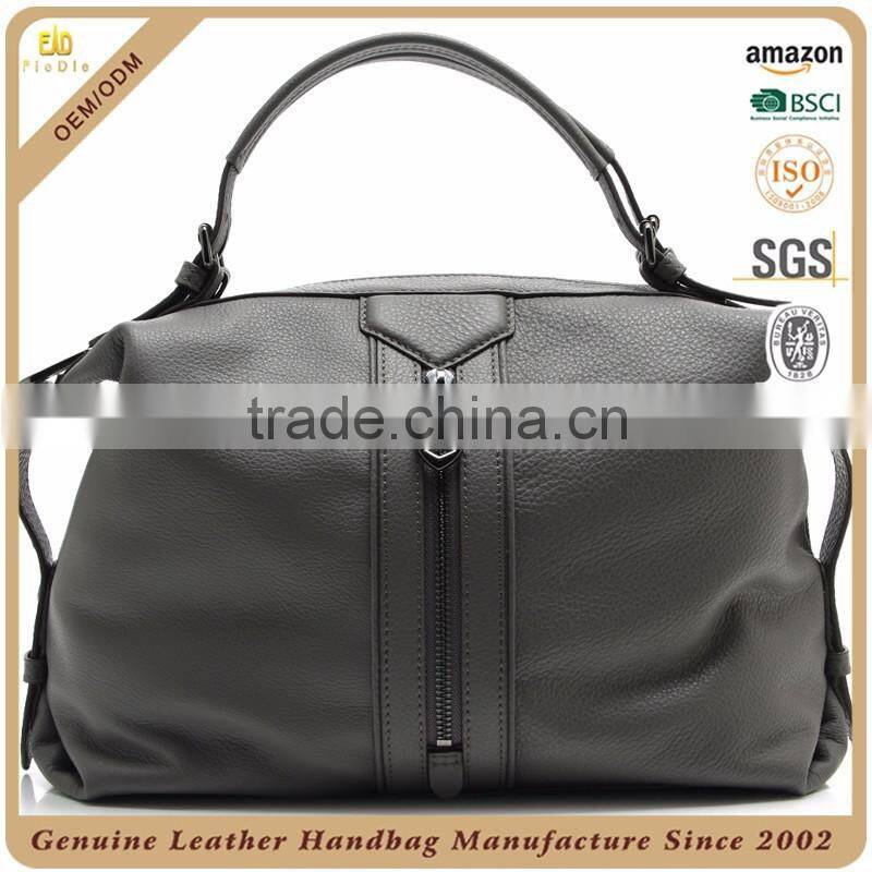 CSS1497-001 2016 OEM/ODM Italian Soft Genuine Leather Small Designer Handbag from Chinese Genuine Leather Handbag Factory