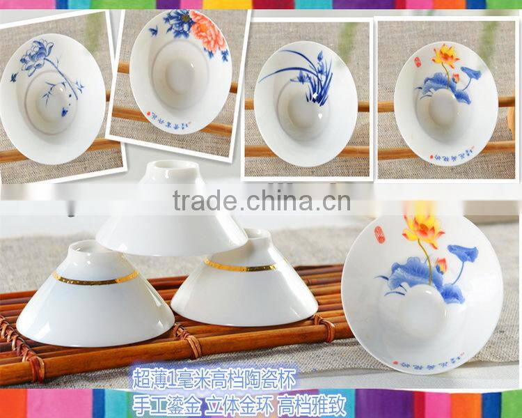 chinese traditional tea cup chinese Porcelain thin tea