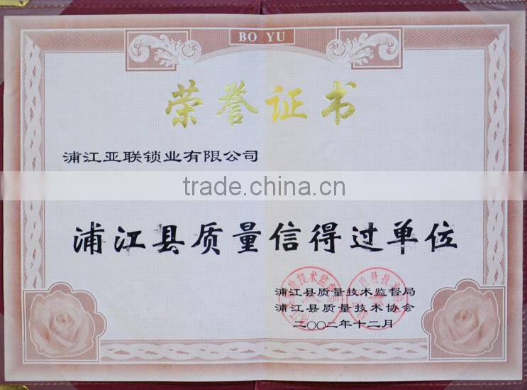 Best Price High Quality Brass painted Atomic key Padlock