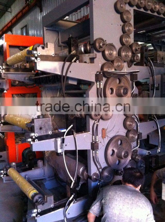 HERO BRAND High speed 4 color PE film flexo printing machine price