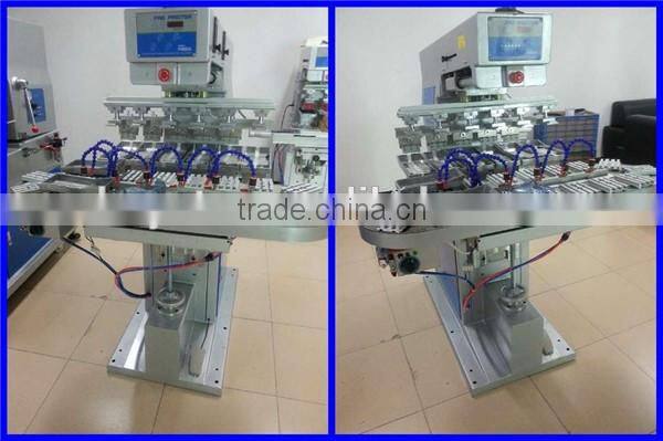 6 color plastic baby feeding bottle pad printing machine