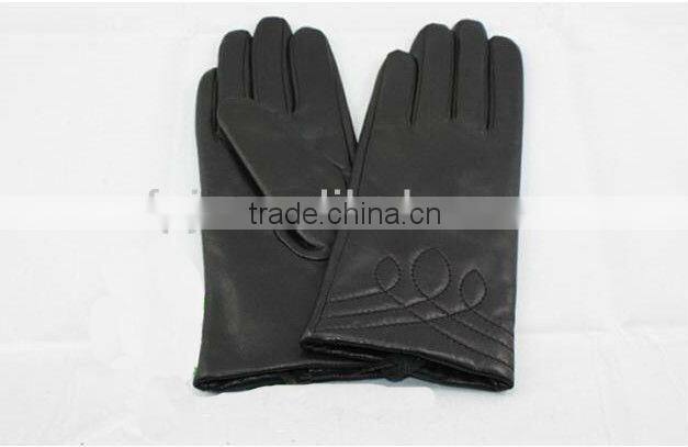 ladies fashion wholesale xxl leather gloves