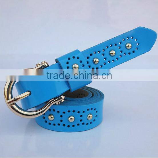 2015 OEM design women fashion leather belt