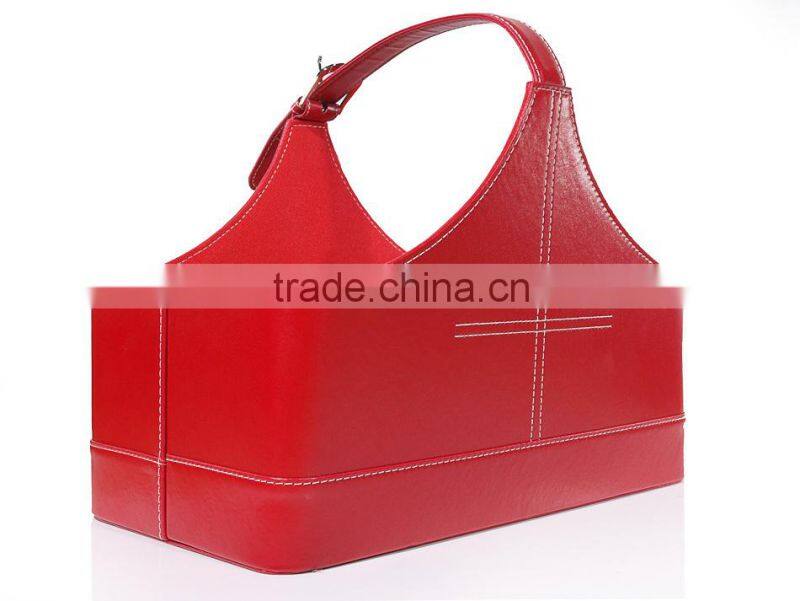 2016 Most popular multifunction leather foldable storage box