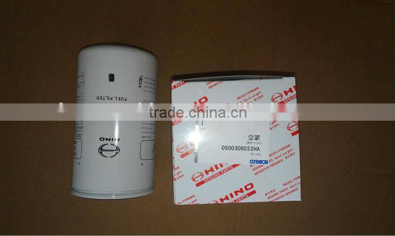 genuin parts 23390E0050/23390E0020 HINO FUEL FILTER ELEMENT for KOBELCO SK200-8/SK250-8 excavator