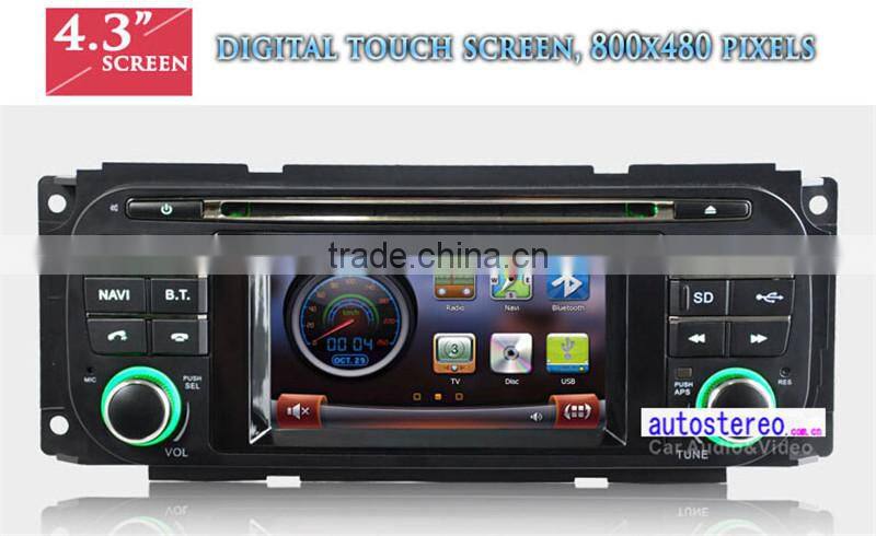 Car video player for Dodge Neon Caravan Intrepid 1500 Stratus car Stereo DVD GPS Satnav