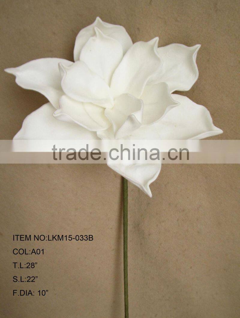 Artificial Flower 28" Artificial Eva Flower lotus Succulent Stem